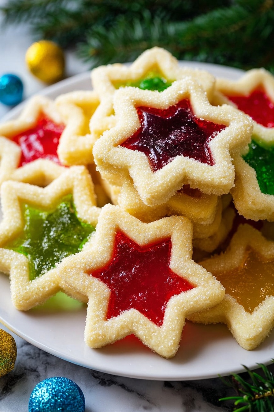 Stained Glass Cookies: Edible Art for Dazzling Holiday Baking